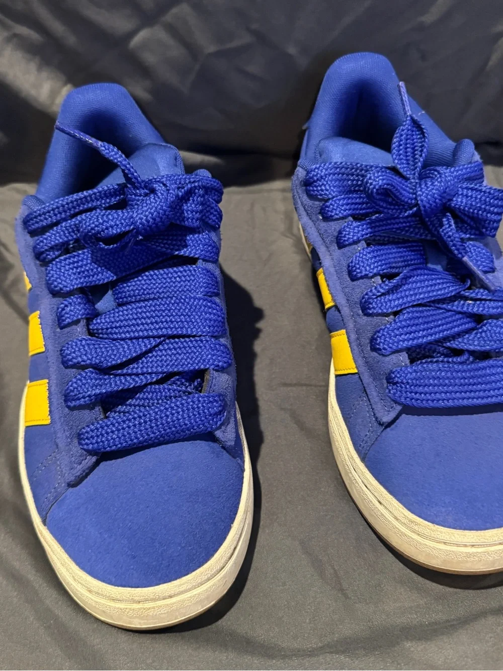 adidas Blue Suede Casual Sneakers